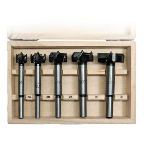 Boite Mèches Défonceuse 5pcs CROWN