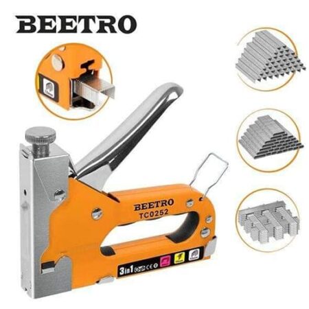 Agrafeuse Manuel 3 en 1-Orange BEETRO