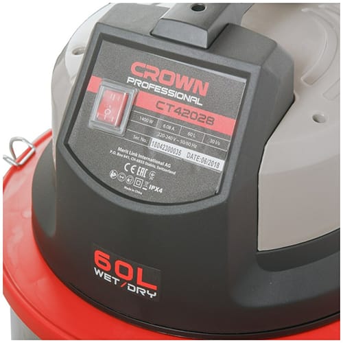 Aspirateur Polyvalent 1400w 60l CROWN