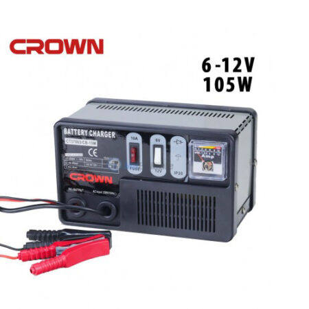 Chargeur Batterie 6-12V 105W CROWN