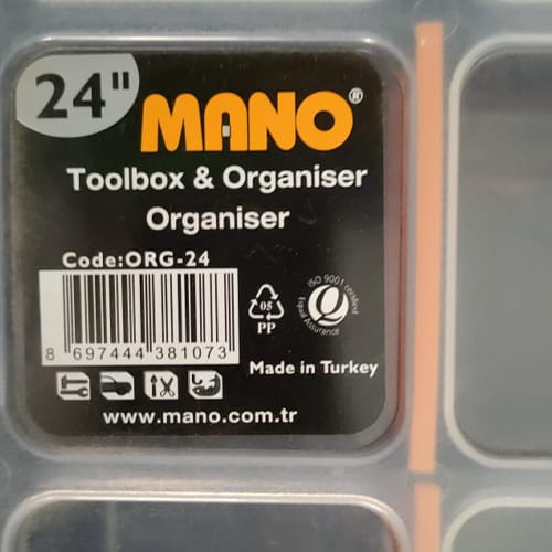 Caisse A Rangement Plastique 24 Mano