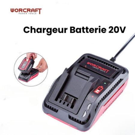 Chargeur Batterie 20V WORCRAFT