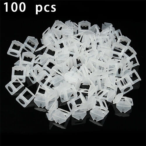 Clips 1-1.5mm De système de nivellement Rechange 100pcs