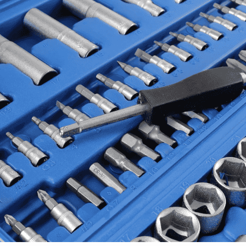 Coffret cliquet 108 pcs