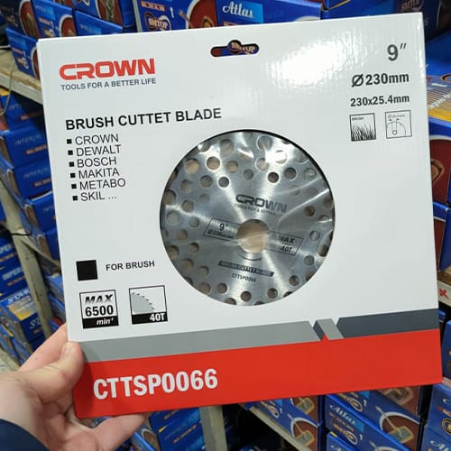 Disque Debroussailleuse 230mm Crown