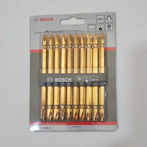 Embout de tournevis doré universel Bosch 110 mm