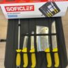 Kit 5PCS de couteaux SOFICLEF
