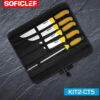 Kit de couteaux 5PCS SOFICLEF