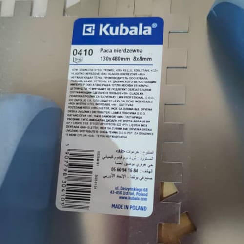 Lisseuse 0410 Kubala