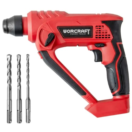 Marteau Perforateur Double Fonctions Sans-fil 20V (sans batterie ni chargeur) WORCRAFT