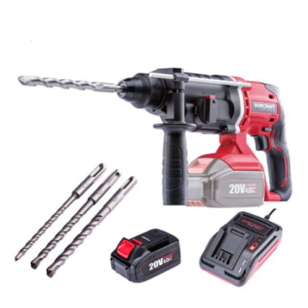 Marteau Perforateur Sans Fil avec Batterie 2.0Ah et chargeur WORCRAFT