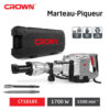Marteau Piqueur 1700w 45j CROWN