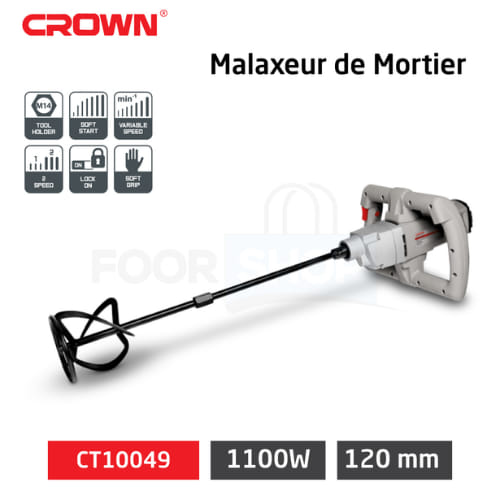 Mélangeur De Peinture 1100w CROWN