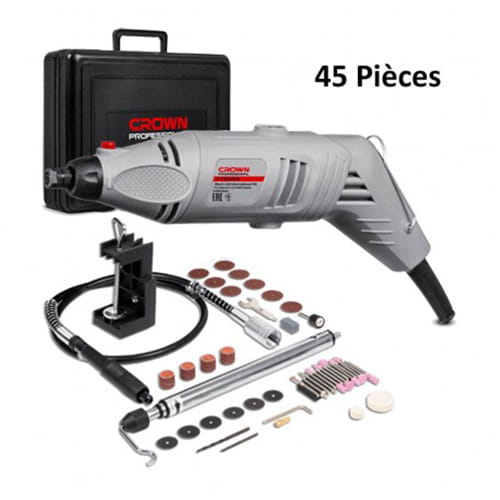 Mini Meuleuse 150w Avec Valise CROWN