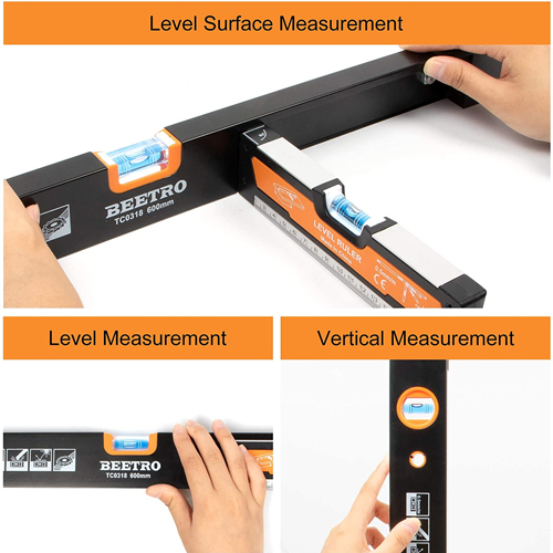 Niveau A Bulle Pour Usage Professionnel 60CM TC0318 BEETRO