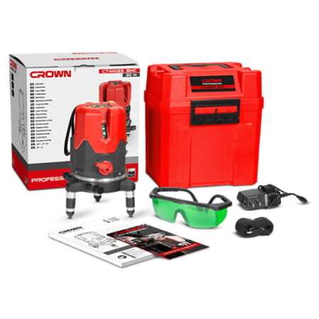 Niveau Laser 3 Ligne Valise CROWN