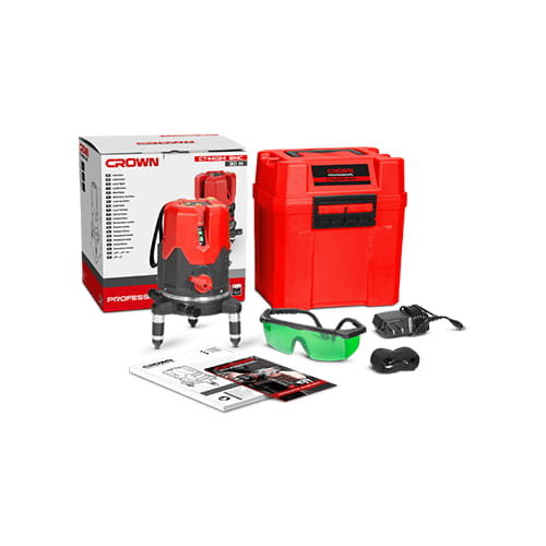 Niveau Laser 5 Ligne Valise CROWN