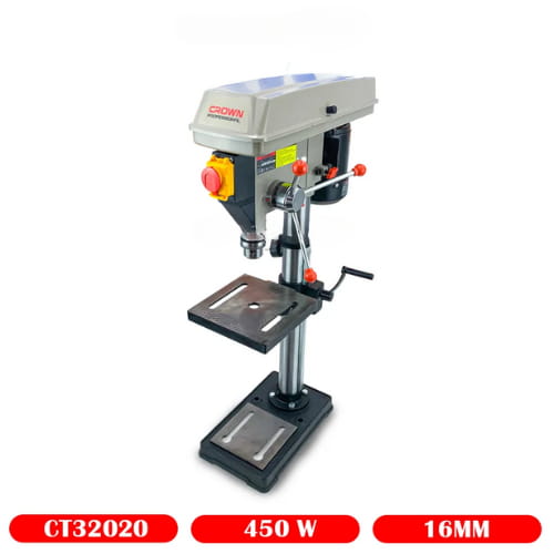 Perceuse A Colonne 16mm 450 W CROWN