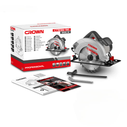 Scie Circulaire À Bois 1900mm 210w CROWN