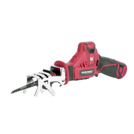 Scie Sabre Pistolet Sans-Fil 12v 2 Batterie 2.0ah WORCRAFT