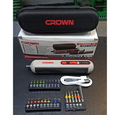 Tournevis Electrique San fil 3.6v Crown