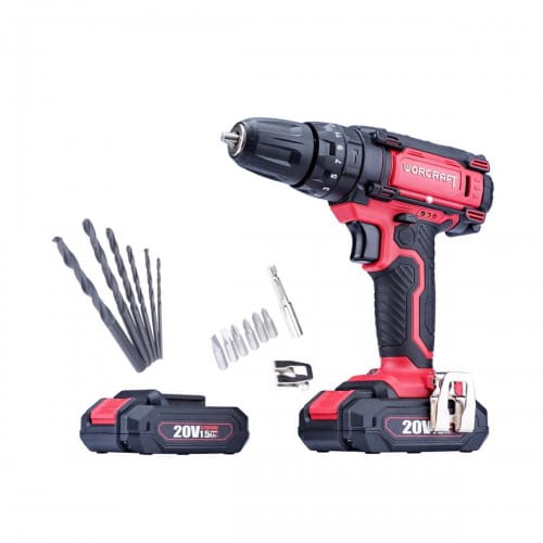 Visseuse Perceuse Double Batterie 20V 1.5Ah WORCRAFT