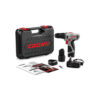 Visseuse Perceuse Sans Fil 12V 2 Batterie Ronde 1,5AH CROWN