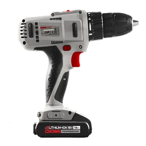 Visseuse Perceuse Sans Fil 18V 2 Batterie 1,5AH CROWN