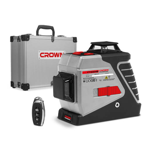 Niveau Laser 3×360° 3D Avec Télécommande CROWN