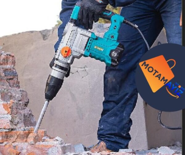 مطرقة دق دوّارة HONESTPRO بقوة 1500 واط - 🛠️ HONESTPRO Rotary Hammer 1500W