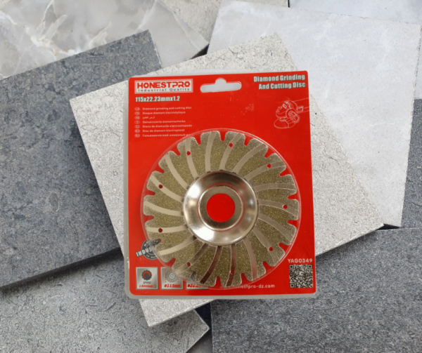 🛠️ قرص طحن وتقطيع ألماسي HONESTPRO 🛠️-Disque Diamanté de Meulage et de Découpe