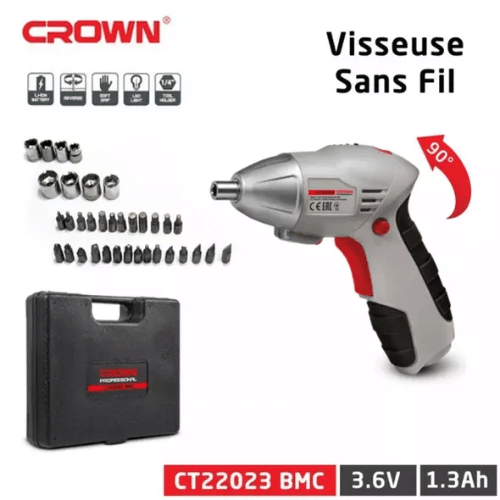 مفك براغي صغير مزود ببطارية ليثيوم 3.6 فولت - CT22023