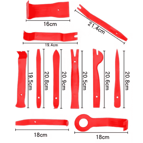 OUTIL DE DEMONTAGE GARNITURE AUTO 19PCS RD