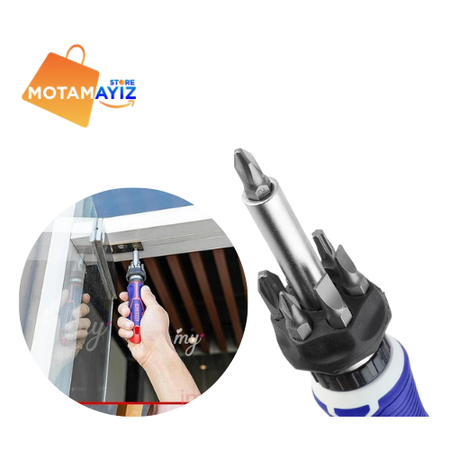 🔧 مفك 2 في 1 EMTOP ESDRH0602 🔧