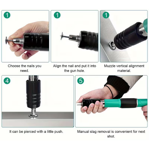 🔧 Pistolet de fixation de clous
