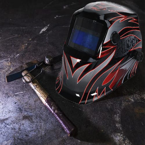 قناع التلحيم الإلكتروني قابل للتعديل بتصميم مبتكر لحماية العيون