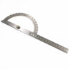 مسطرة و منقلة 30 سم 180° درجة من الفولاذ المقاوم للصدأ